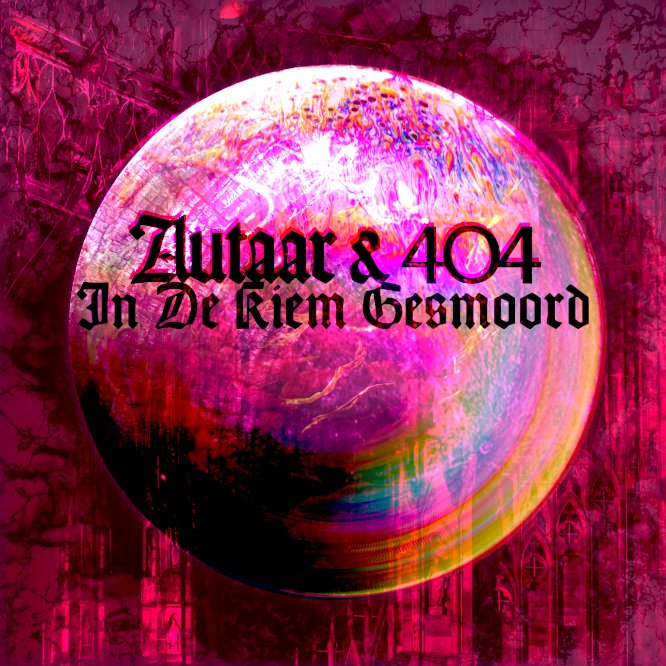 Cover artwork for the Autaar & 404 album “In De Kiem Gesmoord”